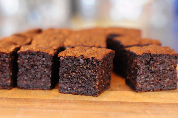 Chocolate Chia gluten free cake