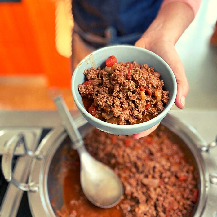 Smokin' Mexican mince for tacos