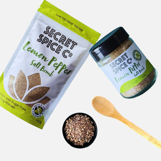 LEMON PEPPER SALT BOMB - LOW FODMAP