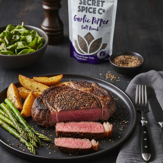 GARLIC PEPPER SALT BOMB