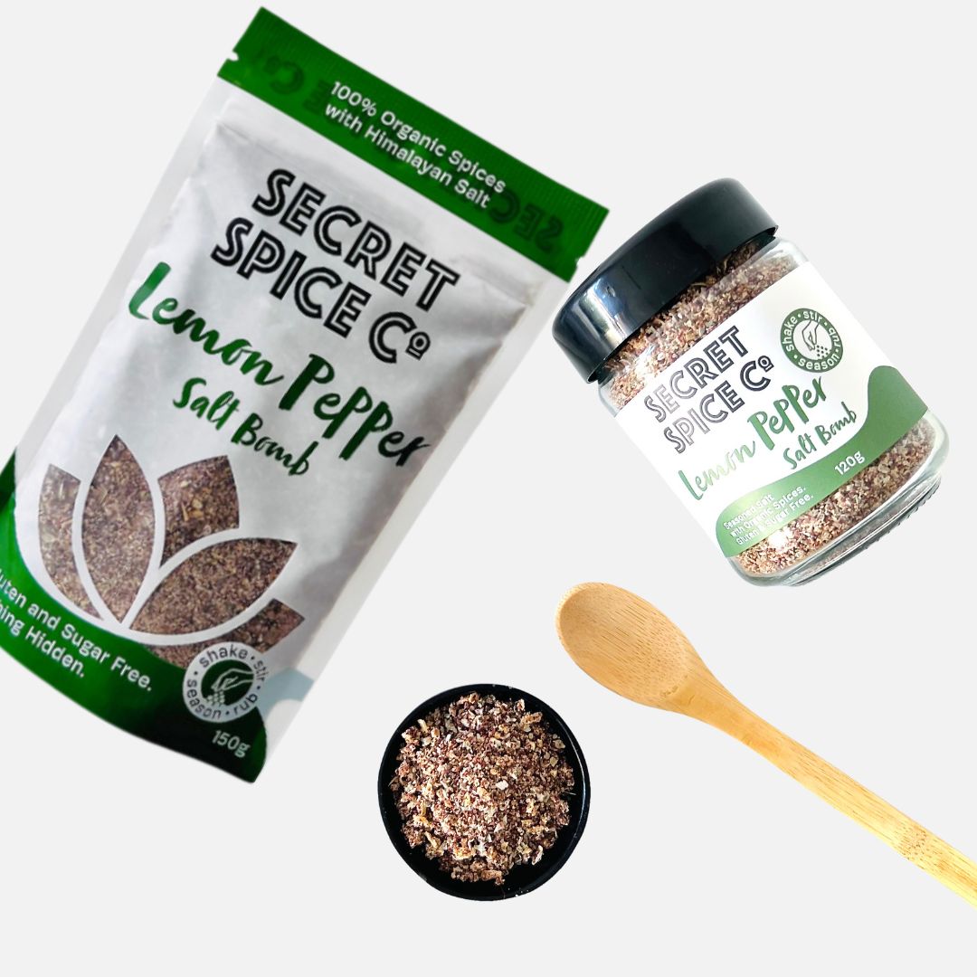 Lemon Pepper Salt Seasoning Organic Additive Free – Secret