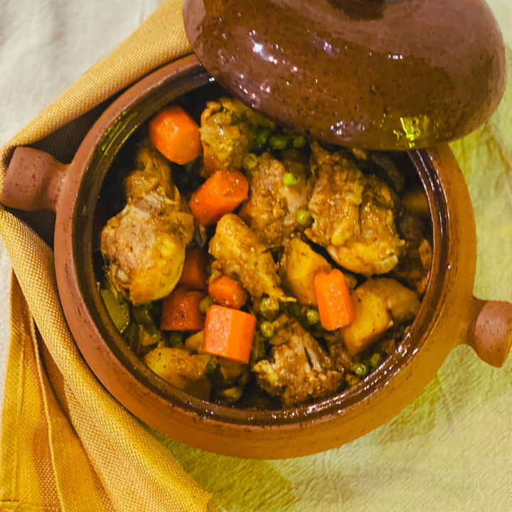 Moroccan chicken tagine