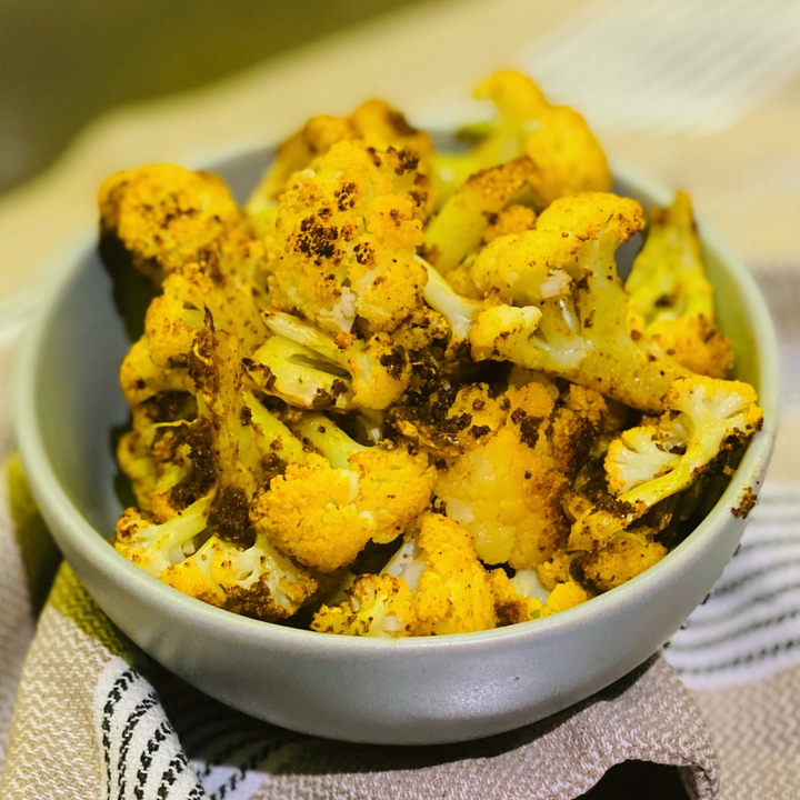 Moroccan Tagine roasted cauliflower