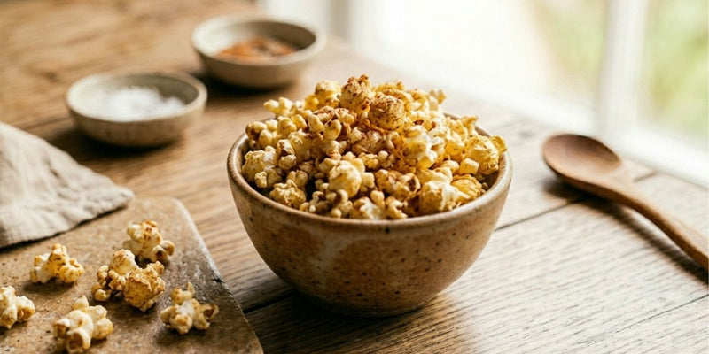 Spiced Butter Popcorn