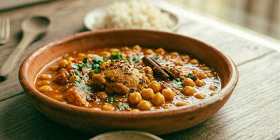 Tagine Chicken and Chickpeas