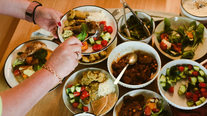 festive eating. Cooking for a crowd using secret spice co organicblends