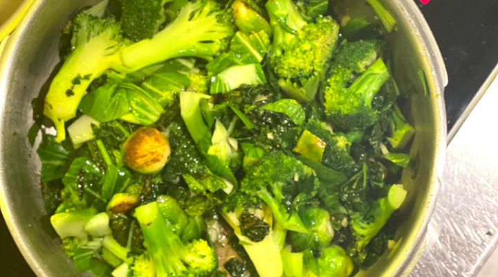 garlic greens using secret spice co blends for easy dinner ideas