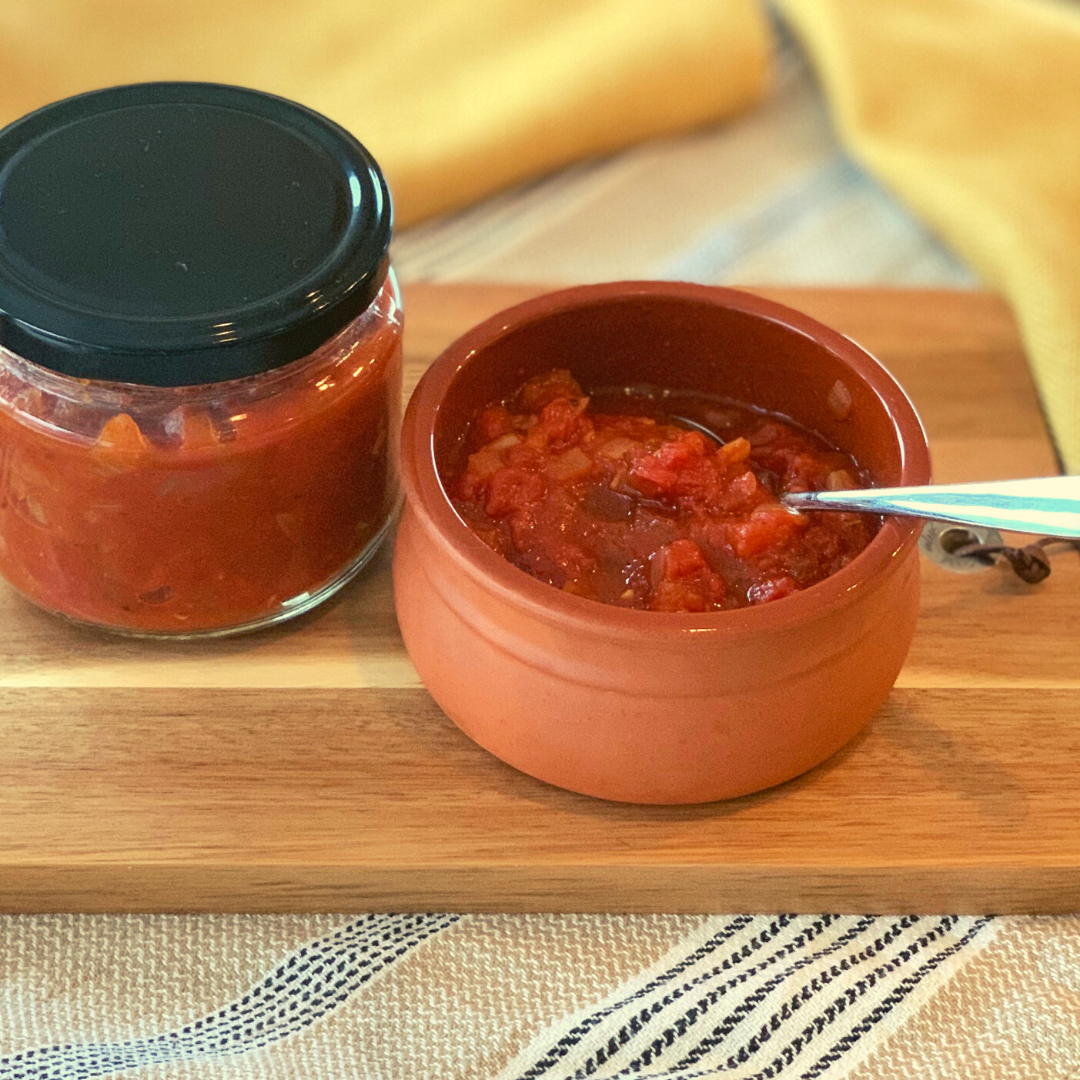 Smokin' mexican salsa for tacos or dipping