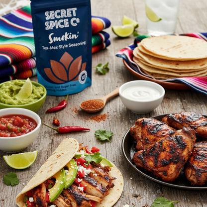 Salt Free Bundle lifestyle cooking shot