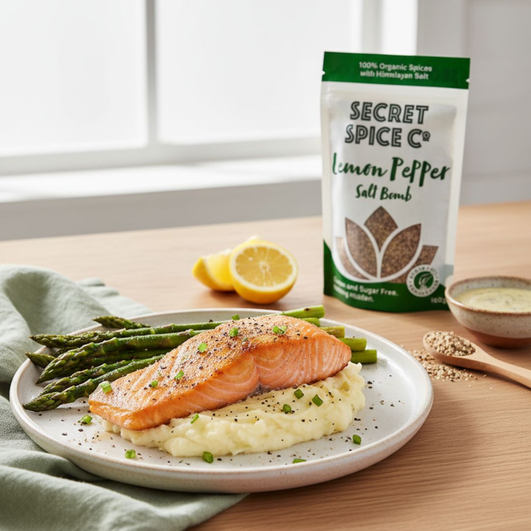 Salt Bomb Bundle refill pouches - Secret Spice Co certified organic