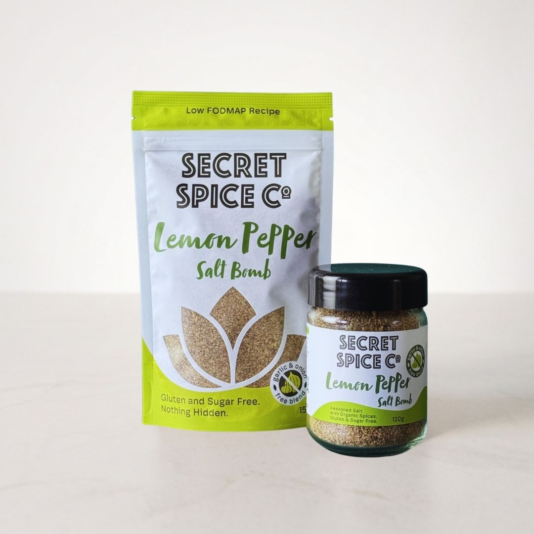LEMON PEPPER SALT BOMB - LOW FODMAP