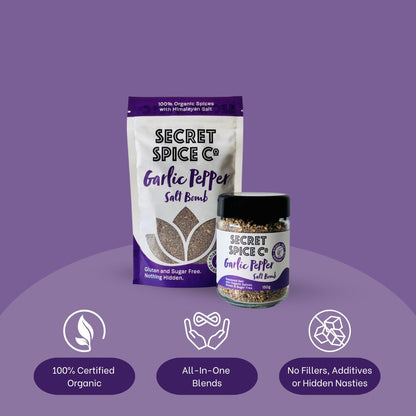 GARLIC PEPPER SALT BOMB