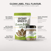 LEMON PEPPER SALT BOMB - LOW FODMAP