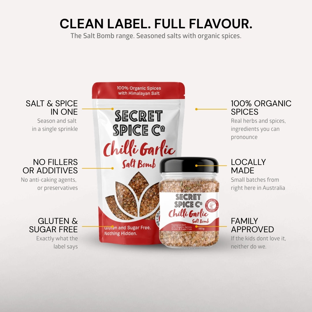 CHILLI GARLIC SALT BOMB