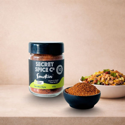 Smokin' Low FODMAP refill pouch - Secret Spice Co certified organic