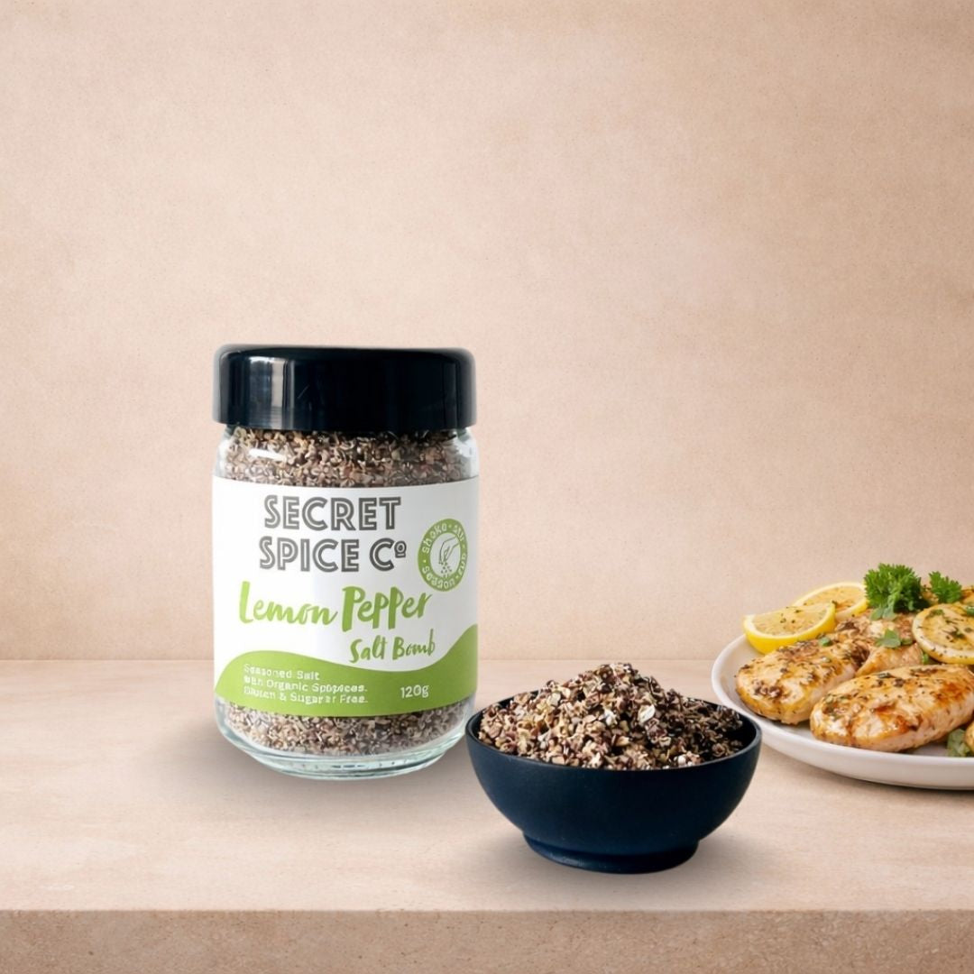 LEMON PEPPER SALT BOMB - LOW FODMAP
