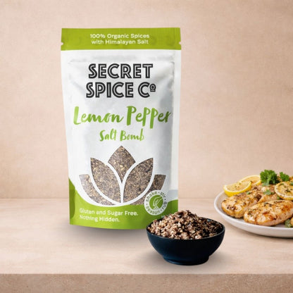 LEMON PEPPER SALT BOMB - LOW FODMAP