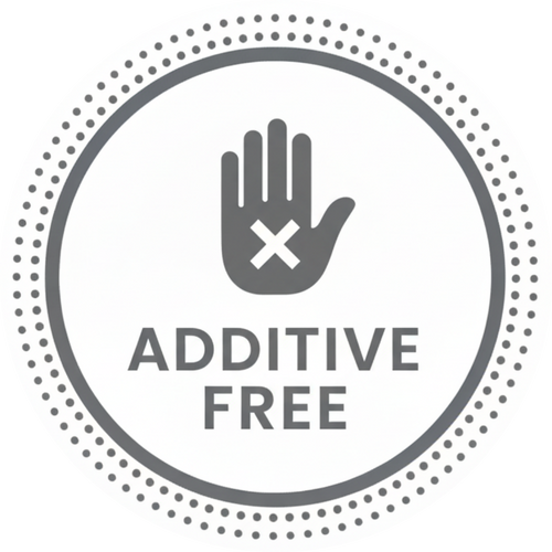 No Fillers, Oils, Sugars or Additives