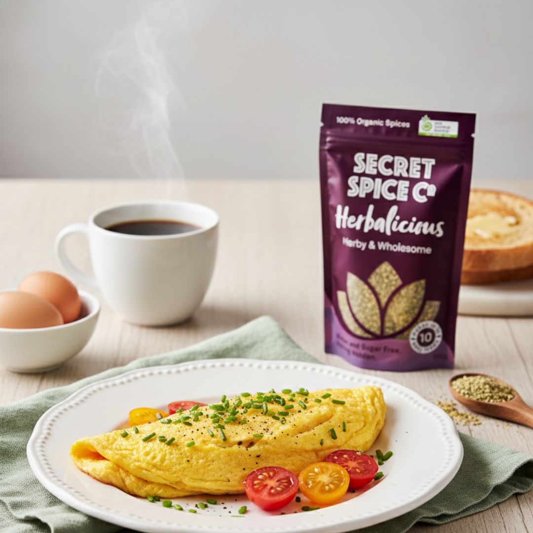 Salt Free Bundle lifestyle shot with roasted vegetables