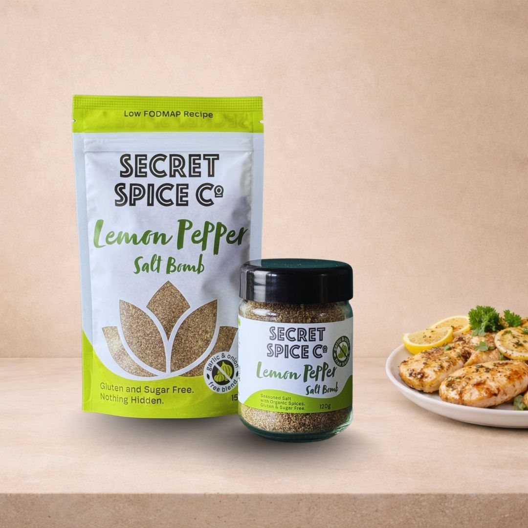 LEMON PEPPER SALT BOMB - LOW FODMAP