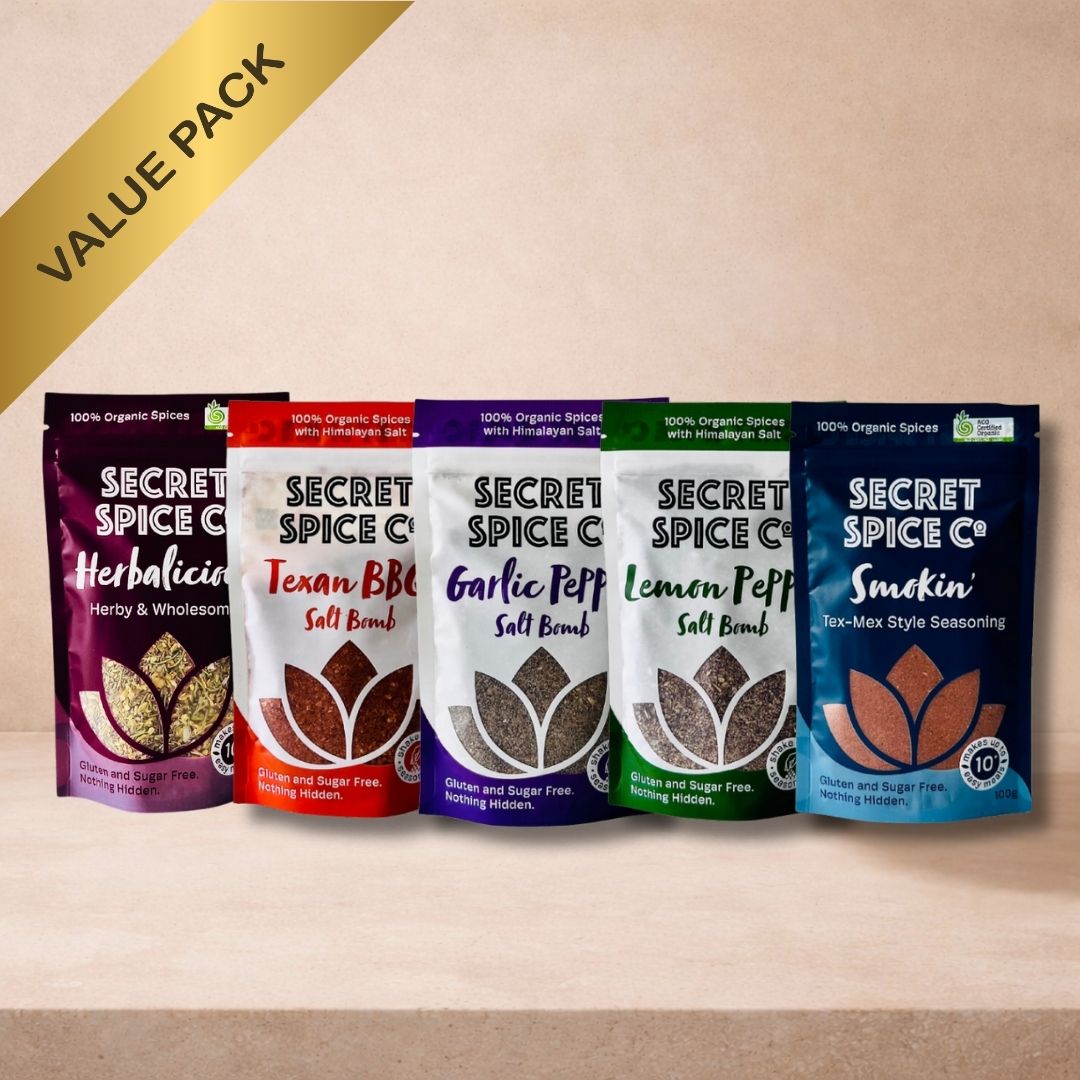 BBQ Essentials Bundle refill pouch set front view