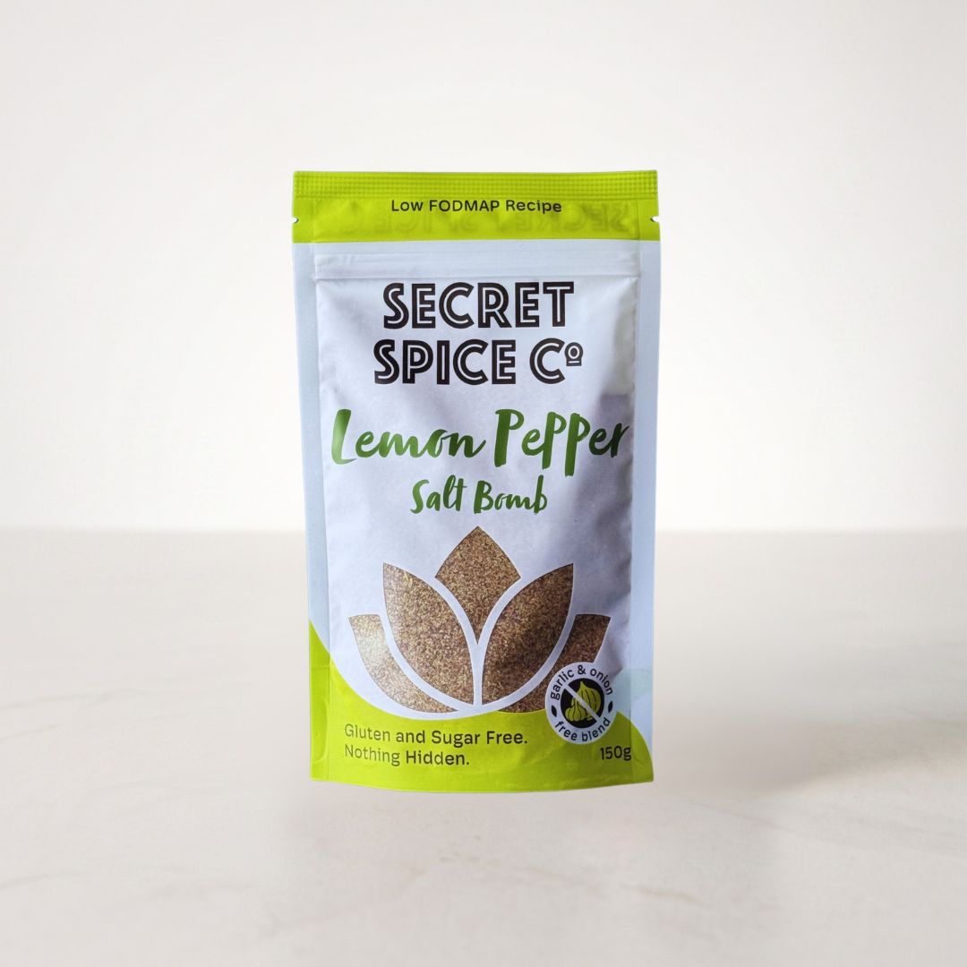LEMON PEPPER SALT BOMB - LOW FODMAP