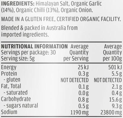 CHILLI GARLIC SALT BOMB