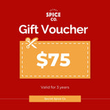 Secret Spice Co digital gift card - $75 denomination