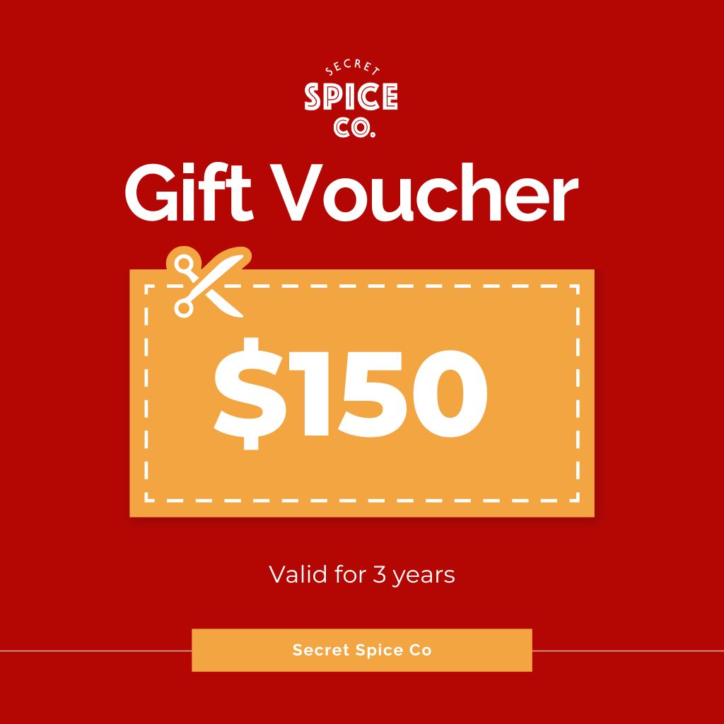 Secret Spice Co digital gift card - $150 denomination
